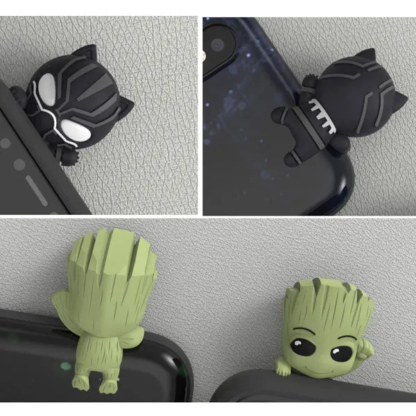 Marvel Groot Mini Figure Slide Cover Bumper Card Slot S2 Phone Case