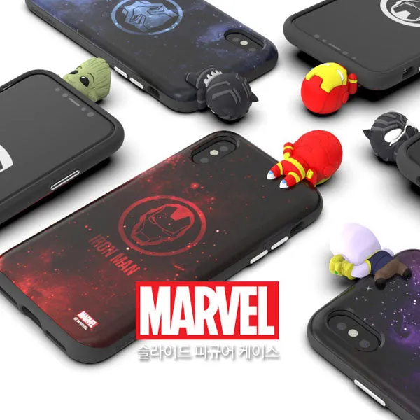 Marvel Groot Mini Figure Slide Cover Bumper Card Slot S2 Phone Case