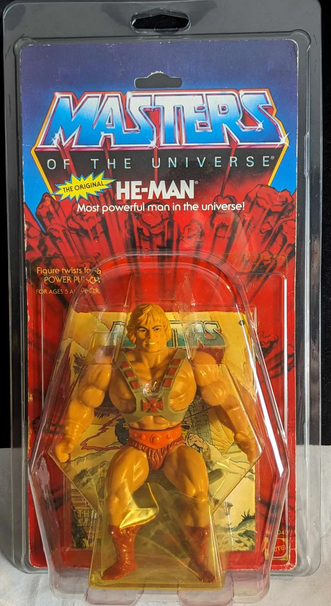 MASTERS OF THE UNIVERSE | MOTU ORIGINS | MOTUWW VINTAGE MOC UV PROTECTIVE CASE FORMED FIT ZOLOLOC ZOLOCASE