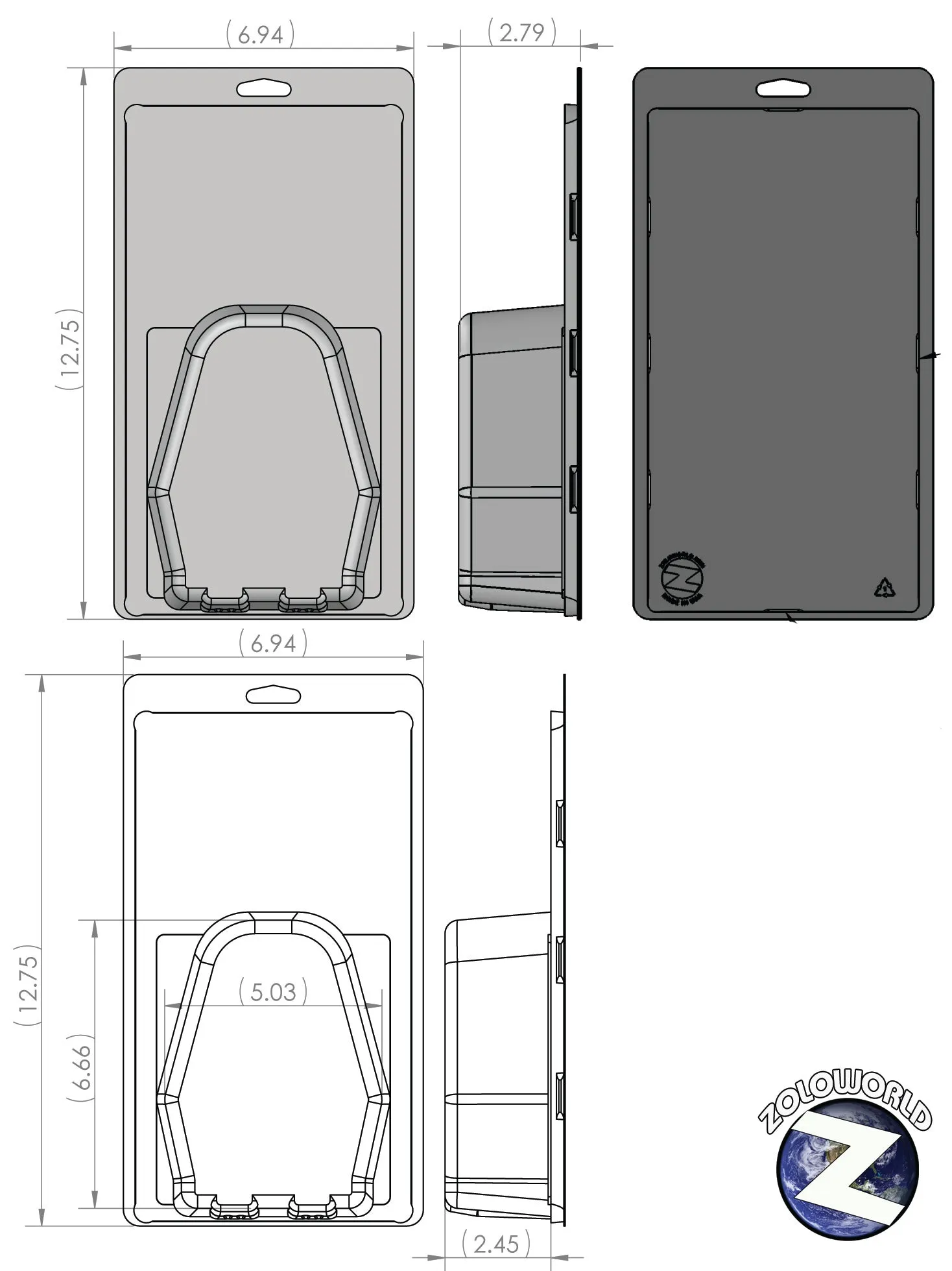 MASTERS OF THE UNIVERSE | MOTU ORIGINS | MOTUWW VINTAGE MOC UV PROTECTIVE CASE FORMED FIT ZOLOLOC ZOLOCASE