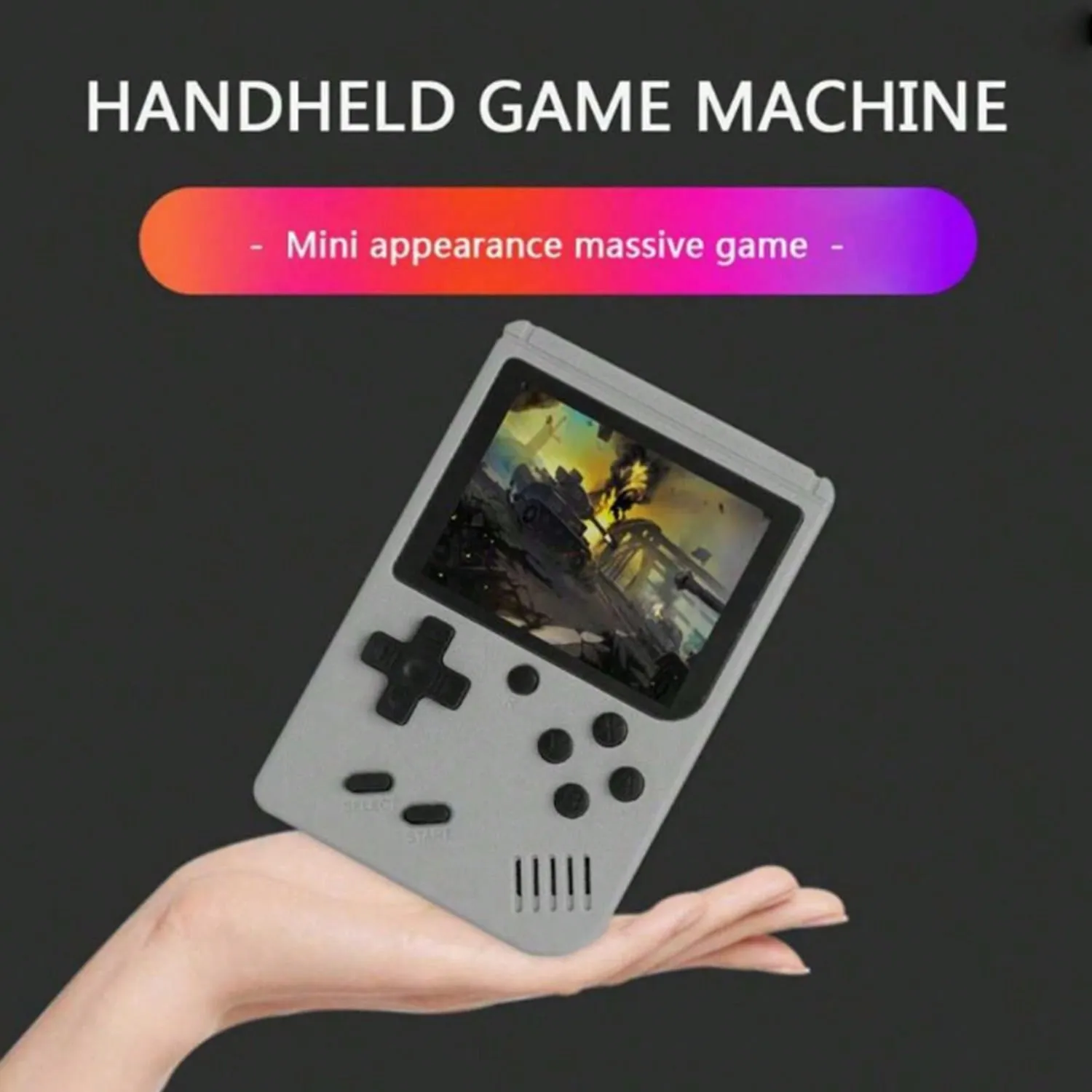 Maze house handheld game|1pc Macaron Mini 400 In 1 Game Player Handheld