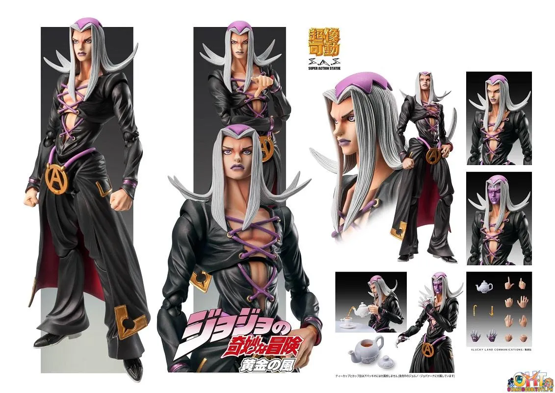 Medicom Super Action Statue JoJo's Bizarre Adventure Part.5 Leone Abbacchio