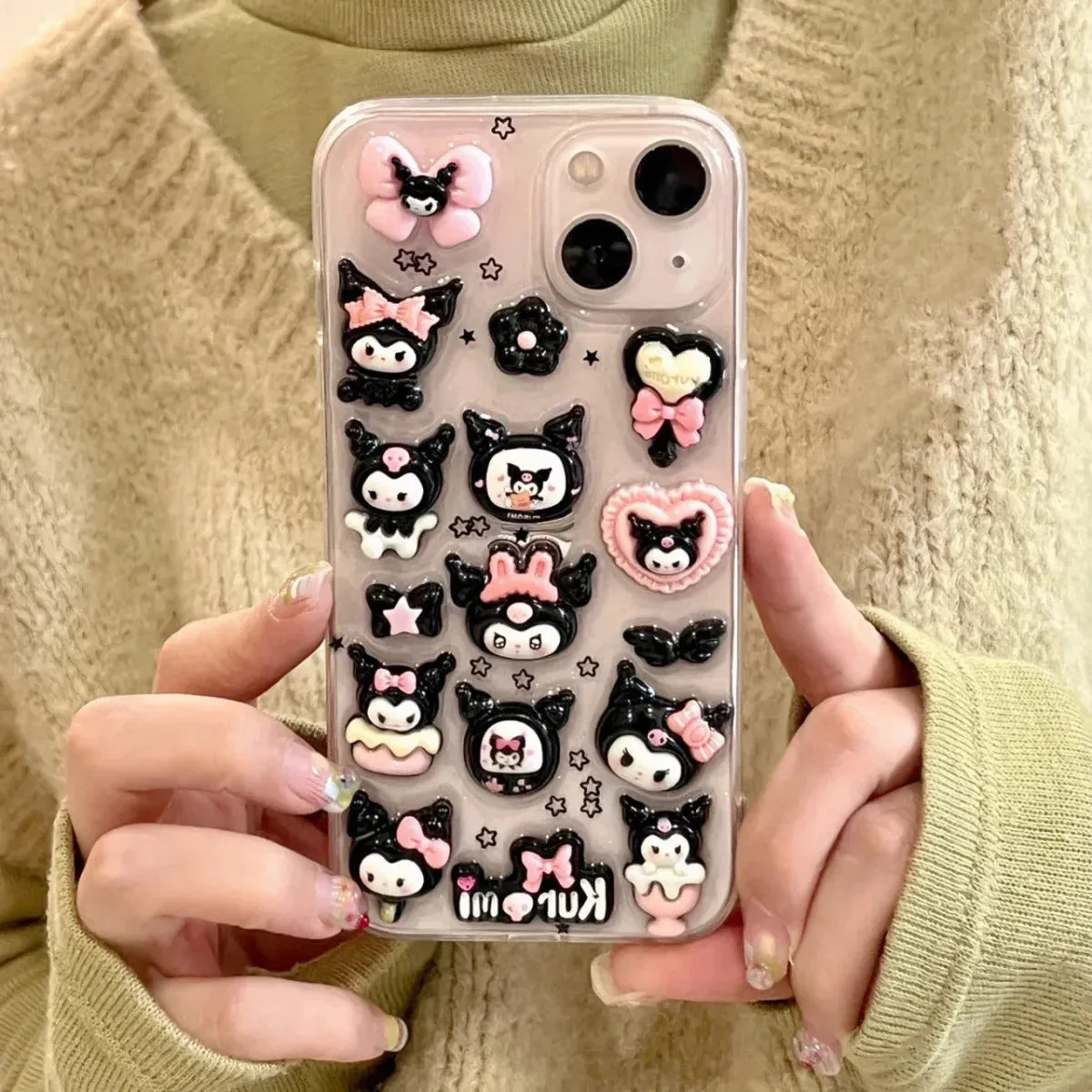 Melody & Kuromi Deco iPhone Case