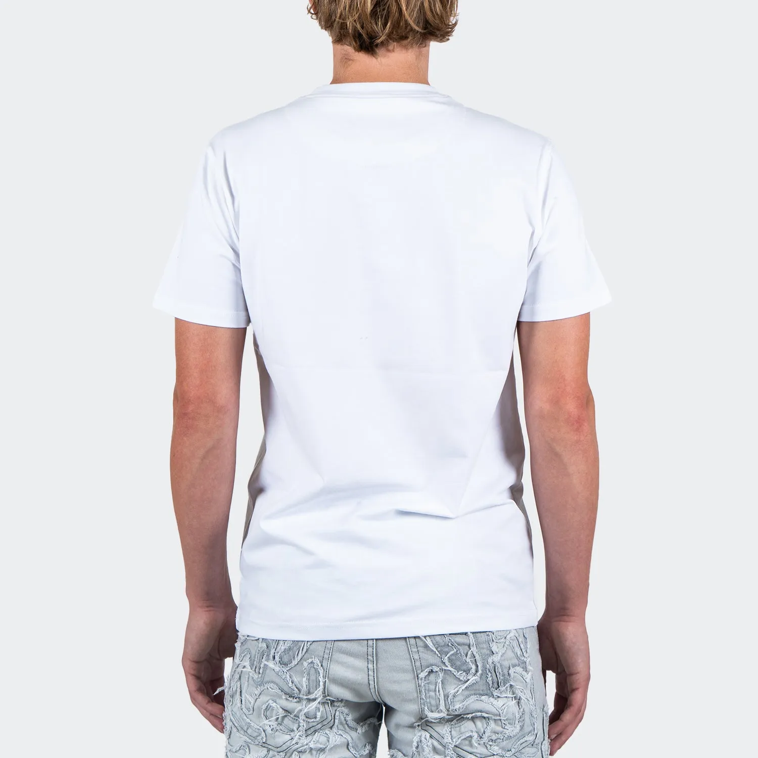 Men's TWO MILL TWENTY Imma Eat Regardless Graffiti Tee White Grey