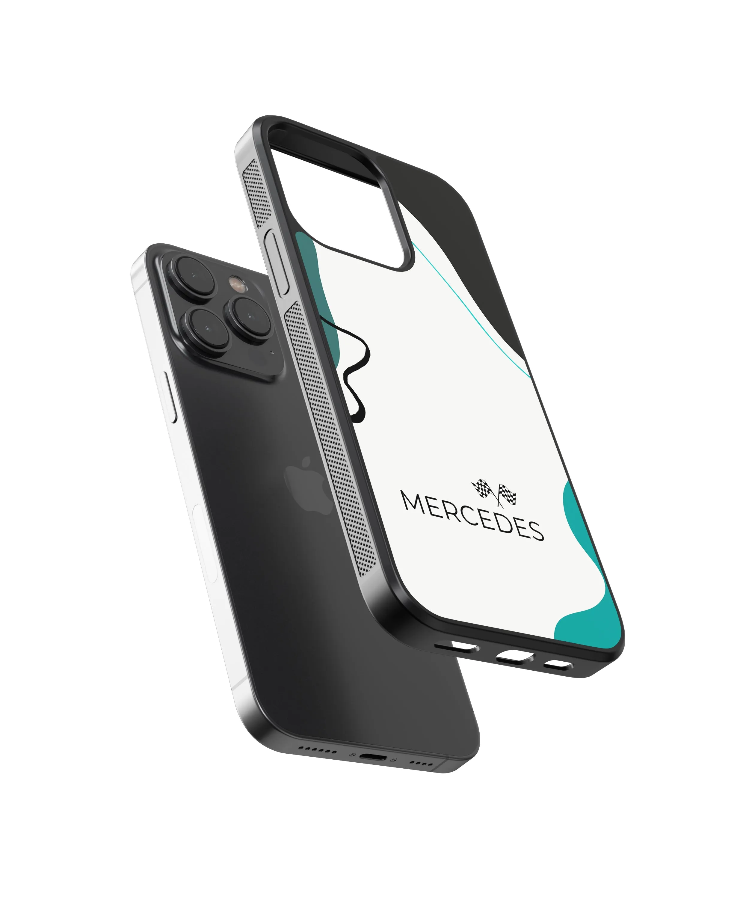 Mercedes Aesthetic Glass Phone Case Cover