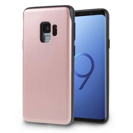 Mercury Sky Slide Bumper Case for Samsung Galaxy S9 - Rose Gold