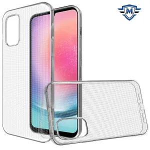 Metkase Simple Basic Minimalistic Transparent Clear Thick Tpu Case Slide-Out Package For Samsung A25 5G - Clear
