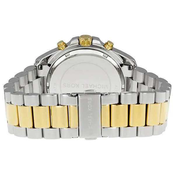 Michael Kors Bradshaw Chronograph Silver and Gold-tone Watch MK5627