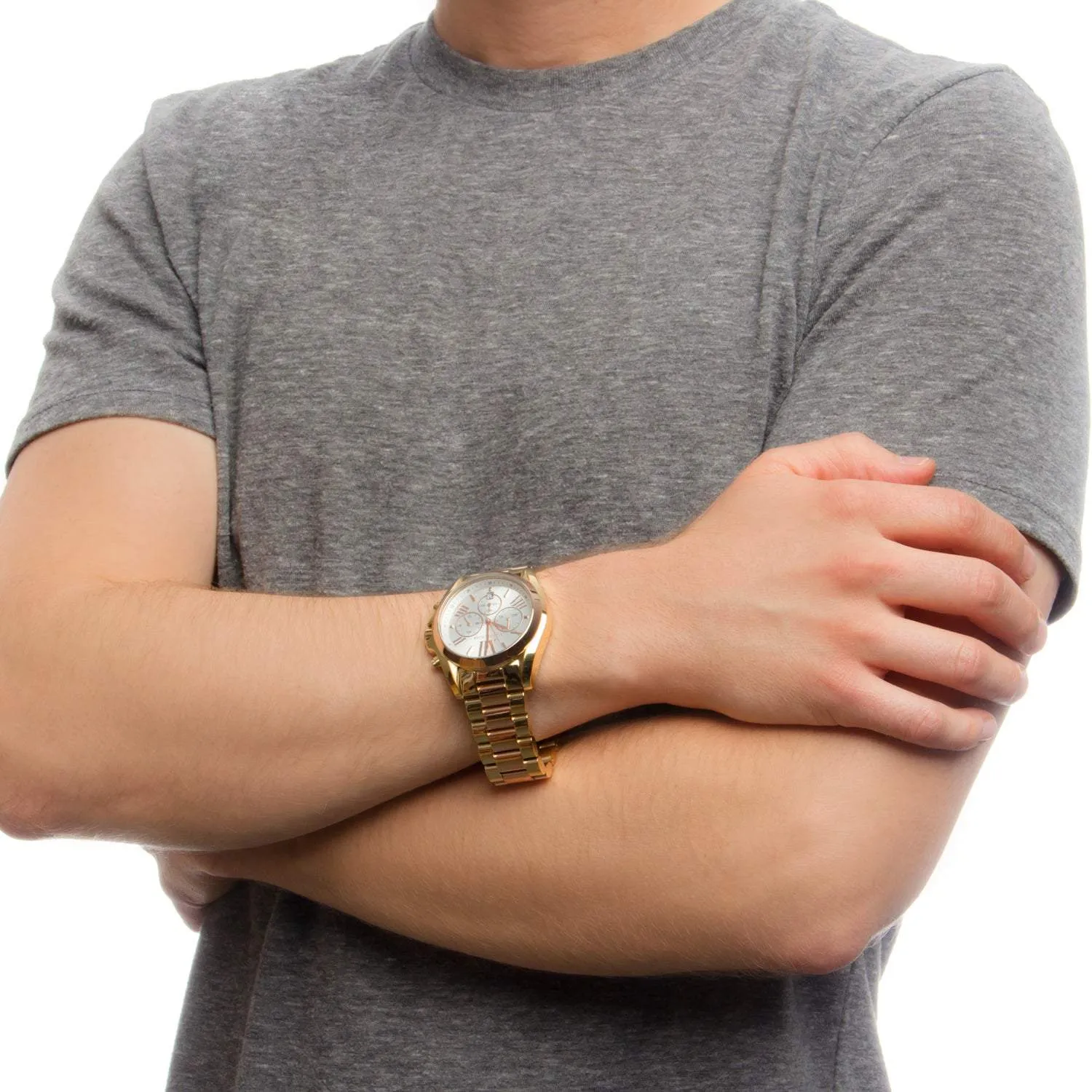 Michael Kors Bradshaw Chronograph Two-tone Watch MK5651