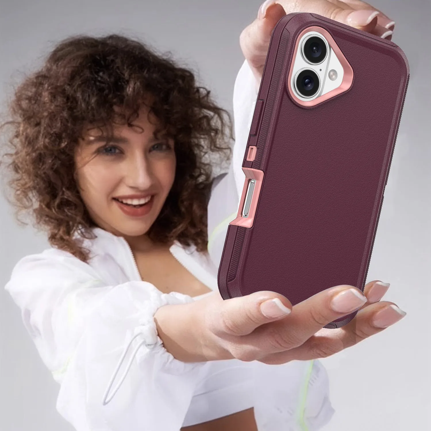 Military Ultra Protection iPhone Case with Glass Screen Protector