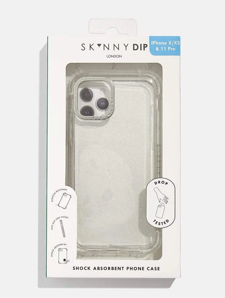 Minimal Glitter Shock iPhone Case
