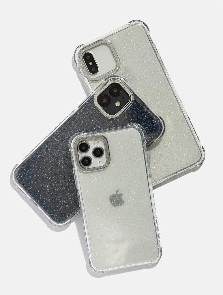 Minimal Glitter Shock iPhone Case