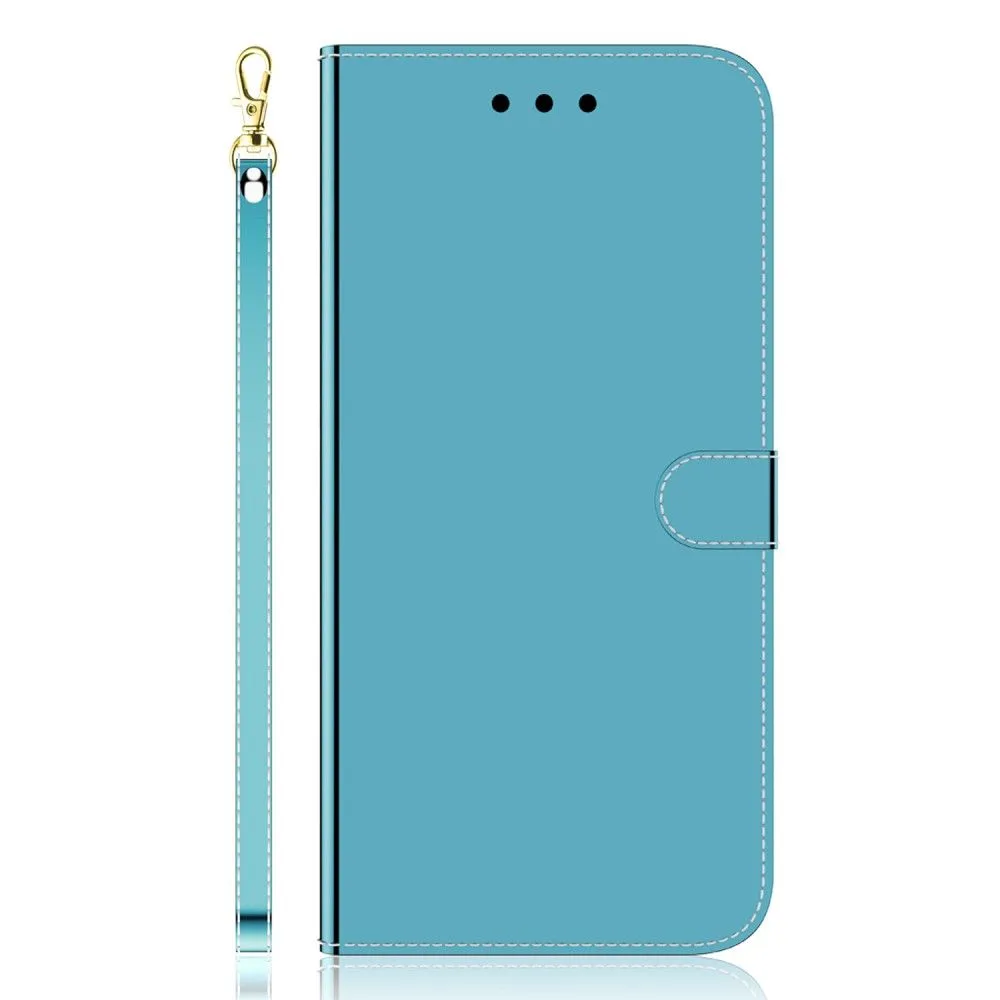 Mirror Google Pixel 6 flip case - Blue