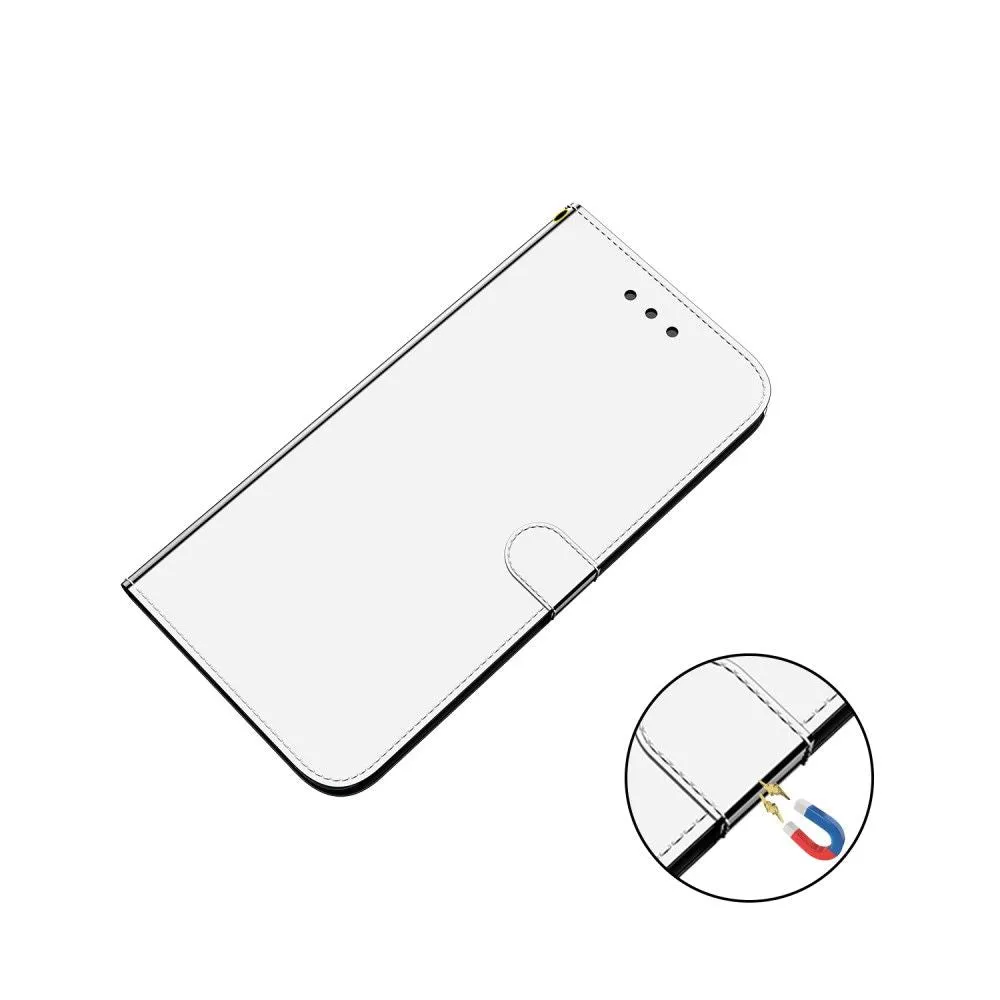 Mirror Google Pixel 6 Pro flip case - Silver