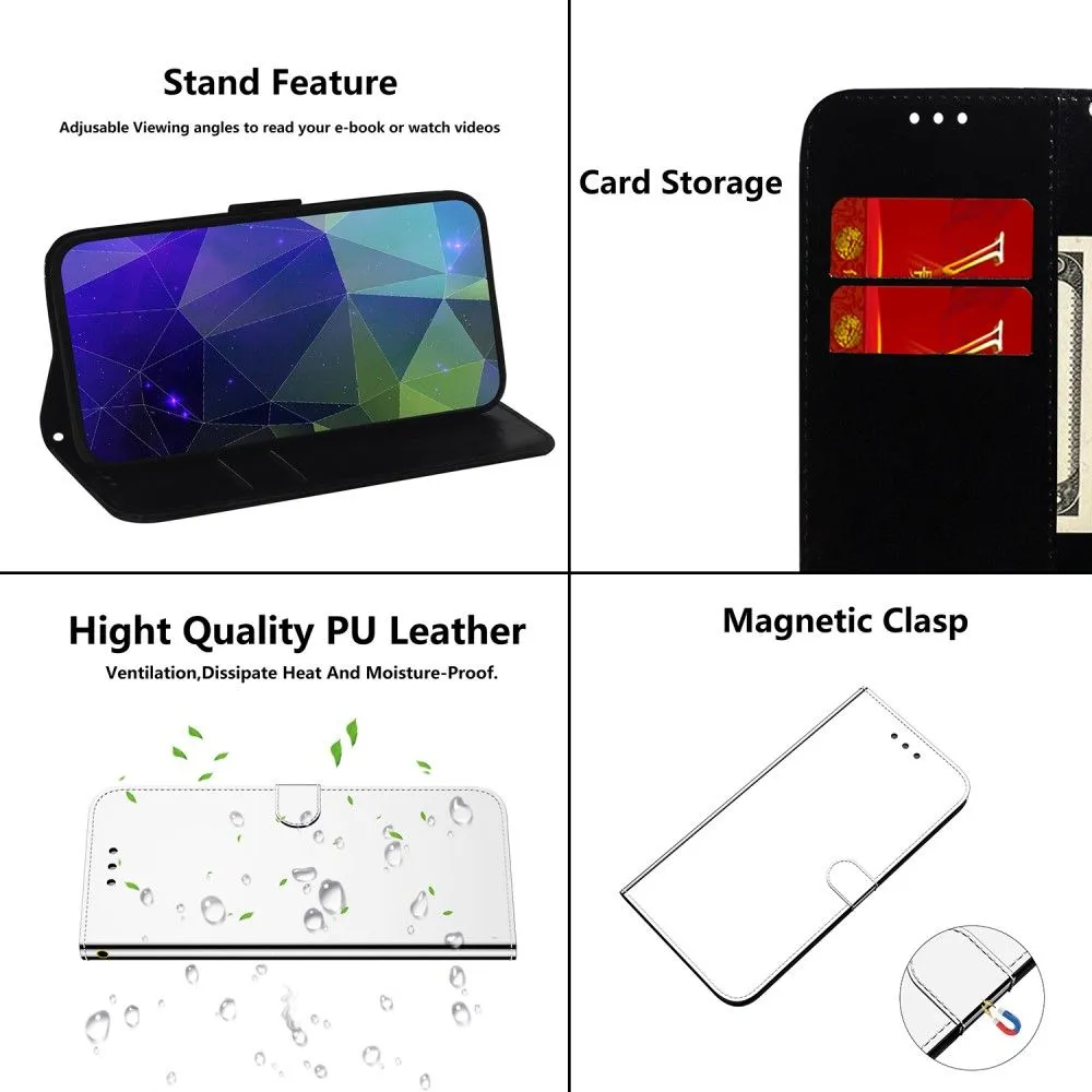 Mirror Google Pixel 6 Pro flip case - Silver