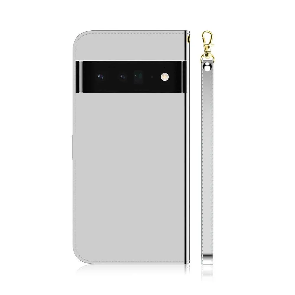 Mirror Google Pixel 6 Pro flip case - Silver