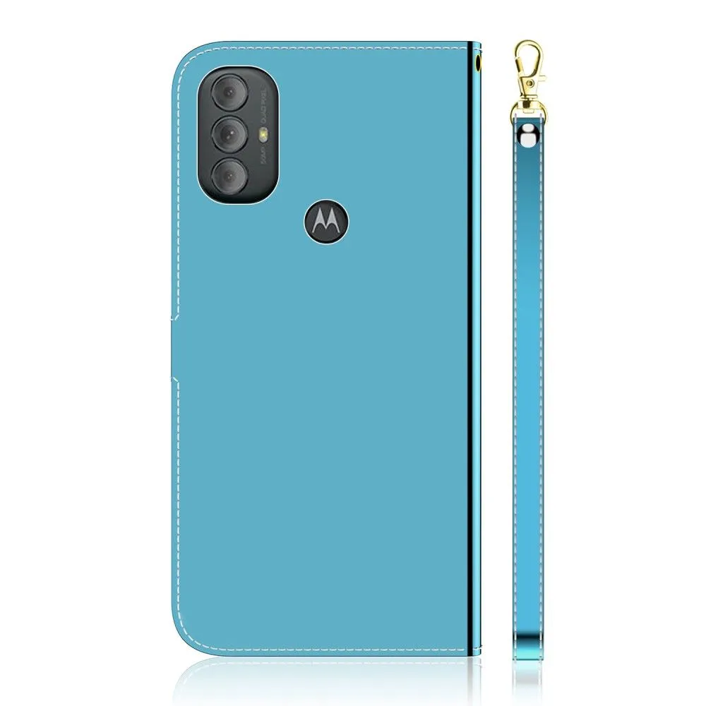 Mirror Motorola Moto G Power (2022) flip case - Blue