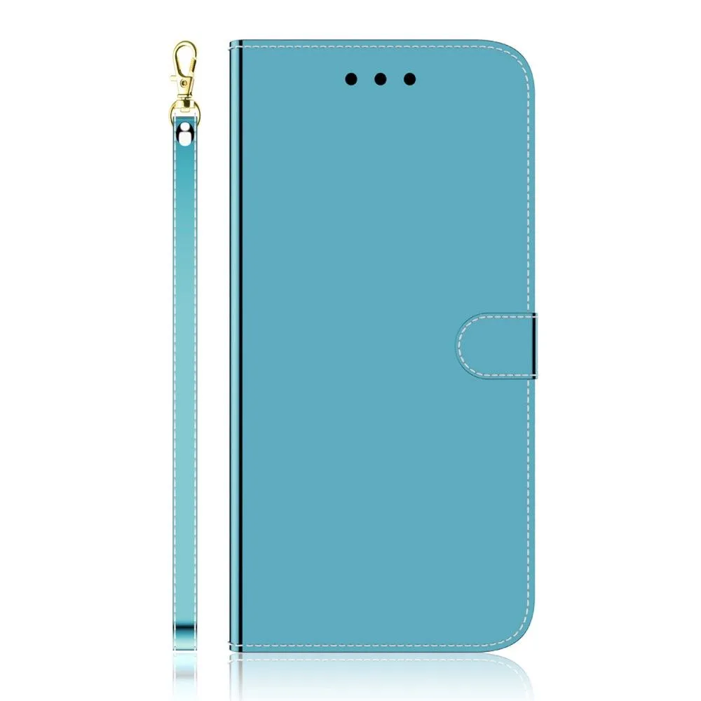 Mirror Motorola Moto G Power (2022) flip case - Blue