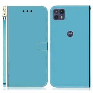 Mirror Motorola Moto G50 5G flip case - Blue