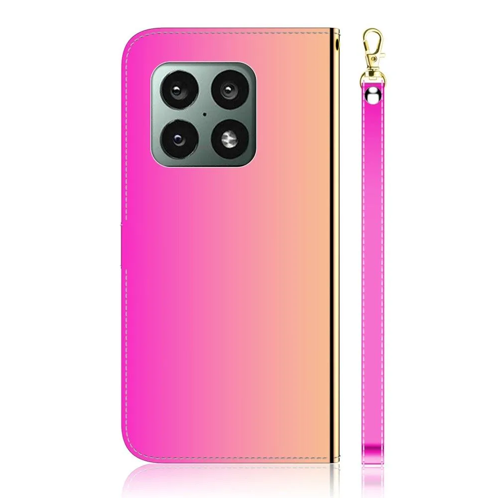 Mirror OnePlus 10 Pro flip case - Rose