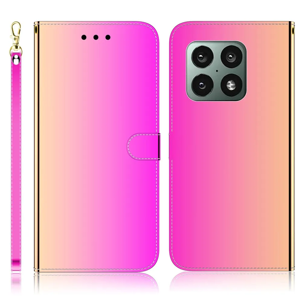 Mirror OnePlus 10 Pro flip case - Rose