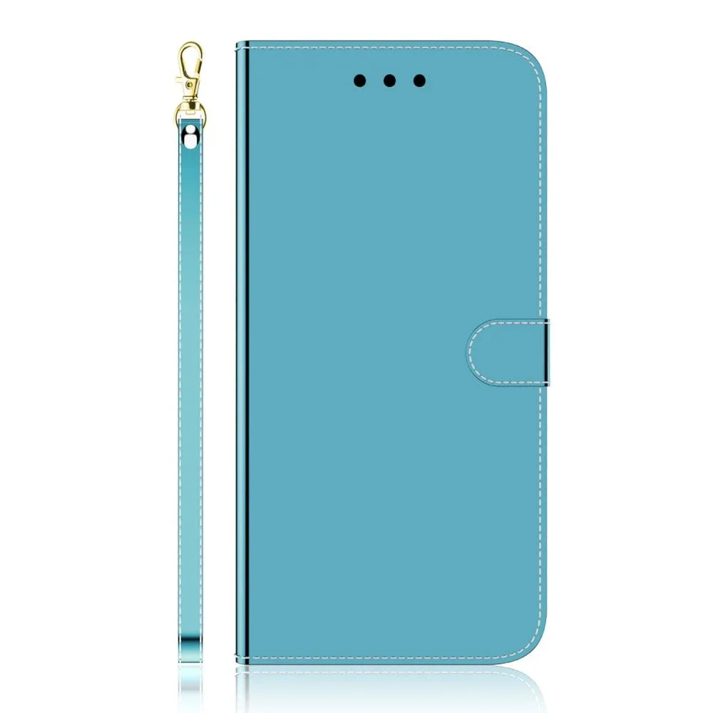 Mirror Samsung Galaxy A03 Core flip case - Blue