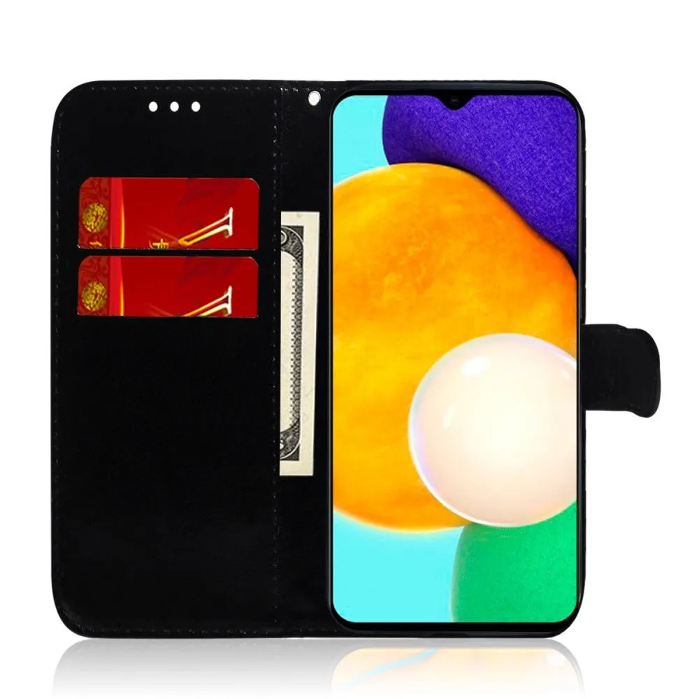 Mirror Samsung Galaxy A13 5G flip case - Black