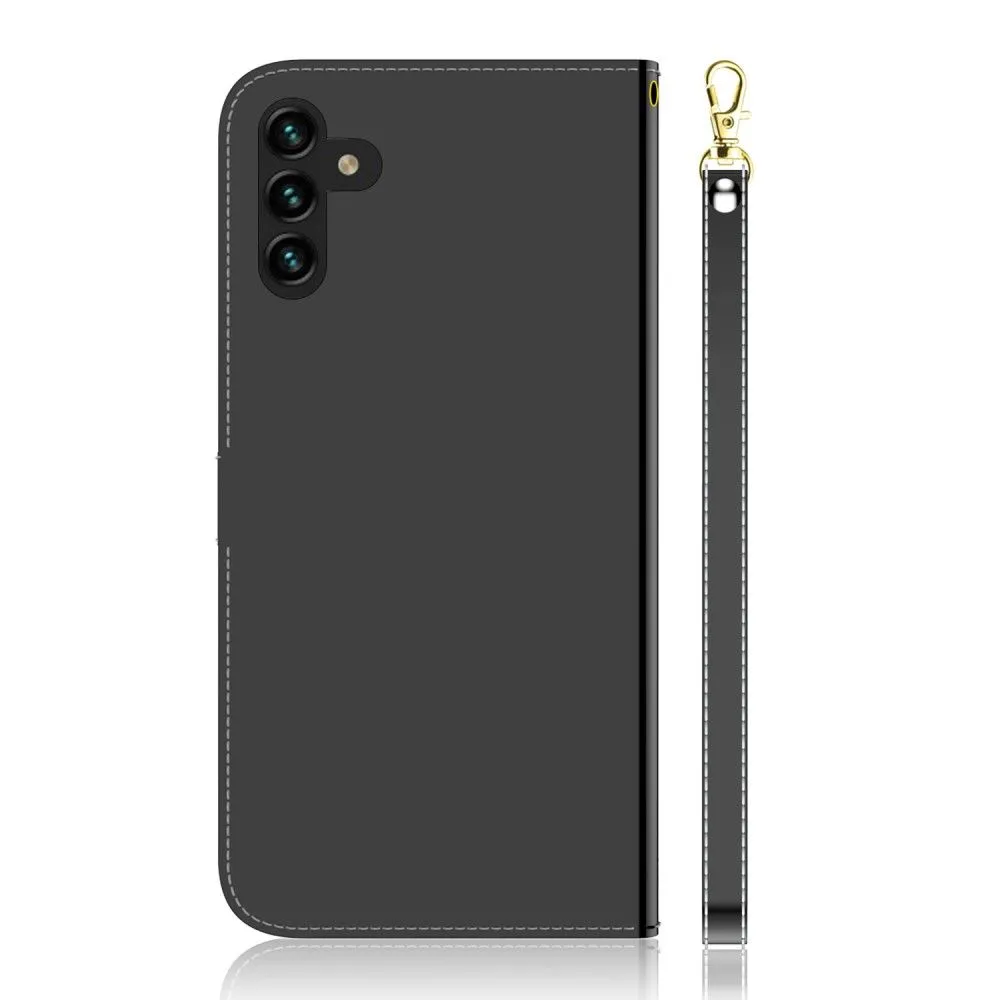 Mirror Samsung Galaxy A13 5G flip case - Black