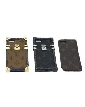 Monogram Reverse Cell Phone Case Set