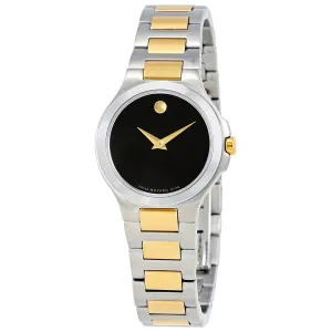 Movado Collection Black Dial Ladies Watch 606908 0606908