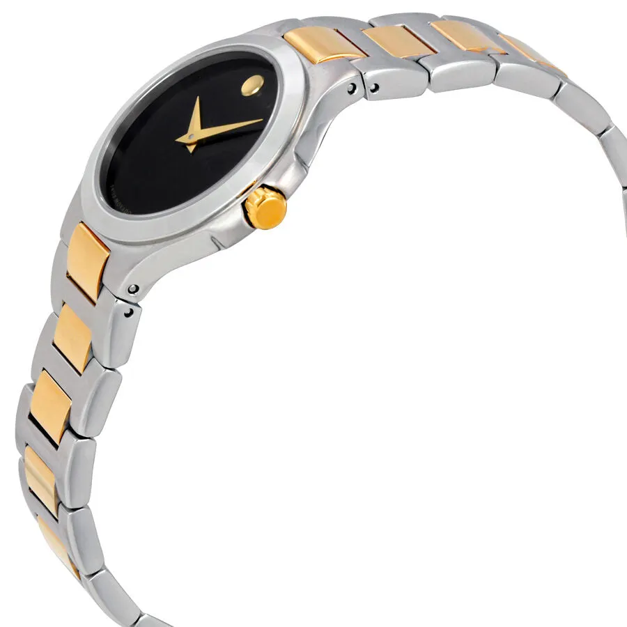Movado Collection Black Dial Ladies Watch 606908 0606908