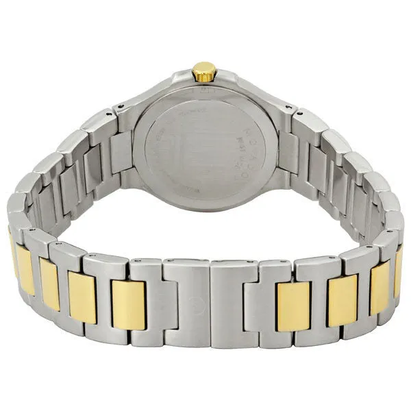 Movado Museum Black Dial Two-tone Ladies Watch 0606182