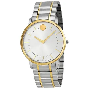Movado Silver Dial Two-tone Men's Watch 0606689