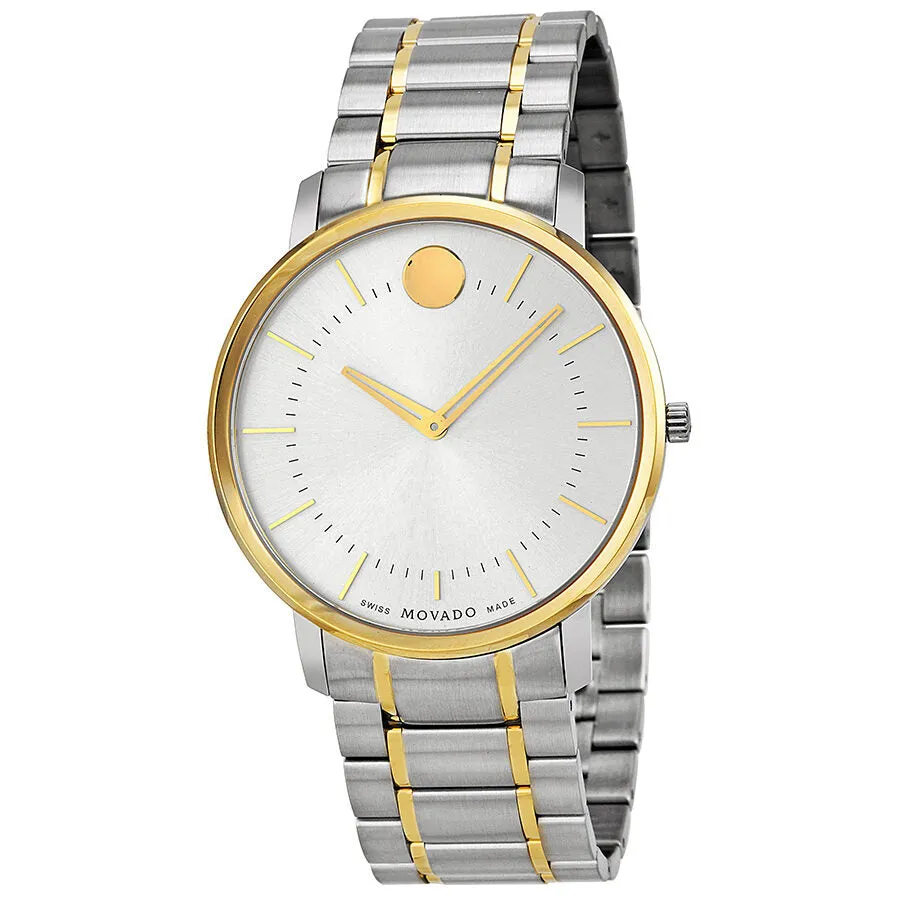 Movado Silver Dial Two-tone Men's Watch 0606689