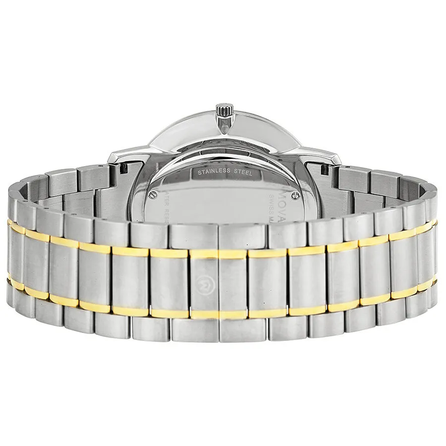 Movado Silver Dial Two-tone Men's Watch 0606689