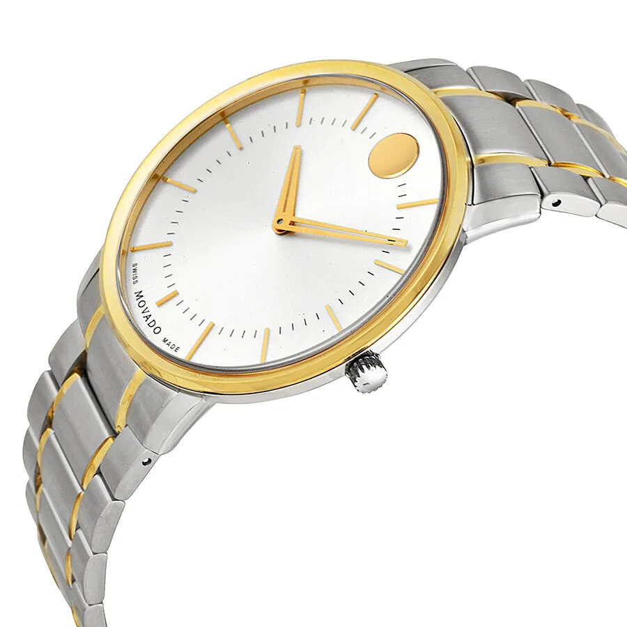 Movado Silver Dial Two-tone Men's Watch 0606689