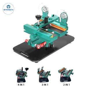 Multi-Purpose Rotatable Holder Fixture Back Rear Glass Remover For iPhone