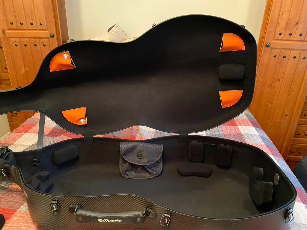 Musilia M5 Montagnana "Hybrid Eco" Carbon Fiber Cello Case