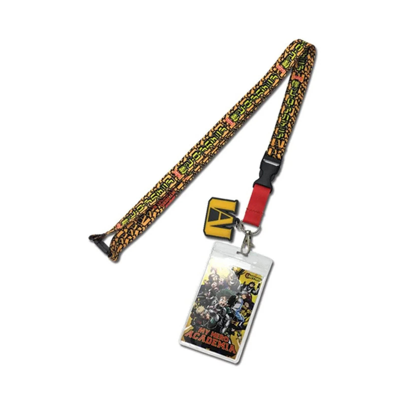 My Hero Academia School Pattern Lanyard