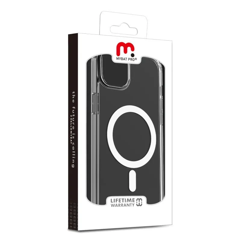 MyBat Pro Gummy Clear Case Compatible with MagSafe for Apple iPhone 14 Plus (6.7) - Transparent