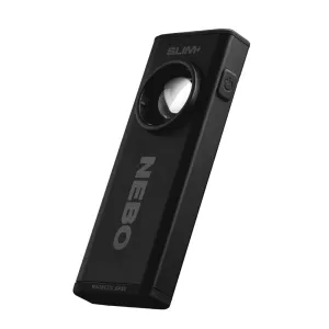 Nebo Slim  Rechargeable Flashlight Power Bank 700 Lumen LED Light with Red Laser Pointer