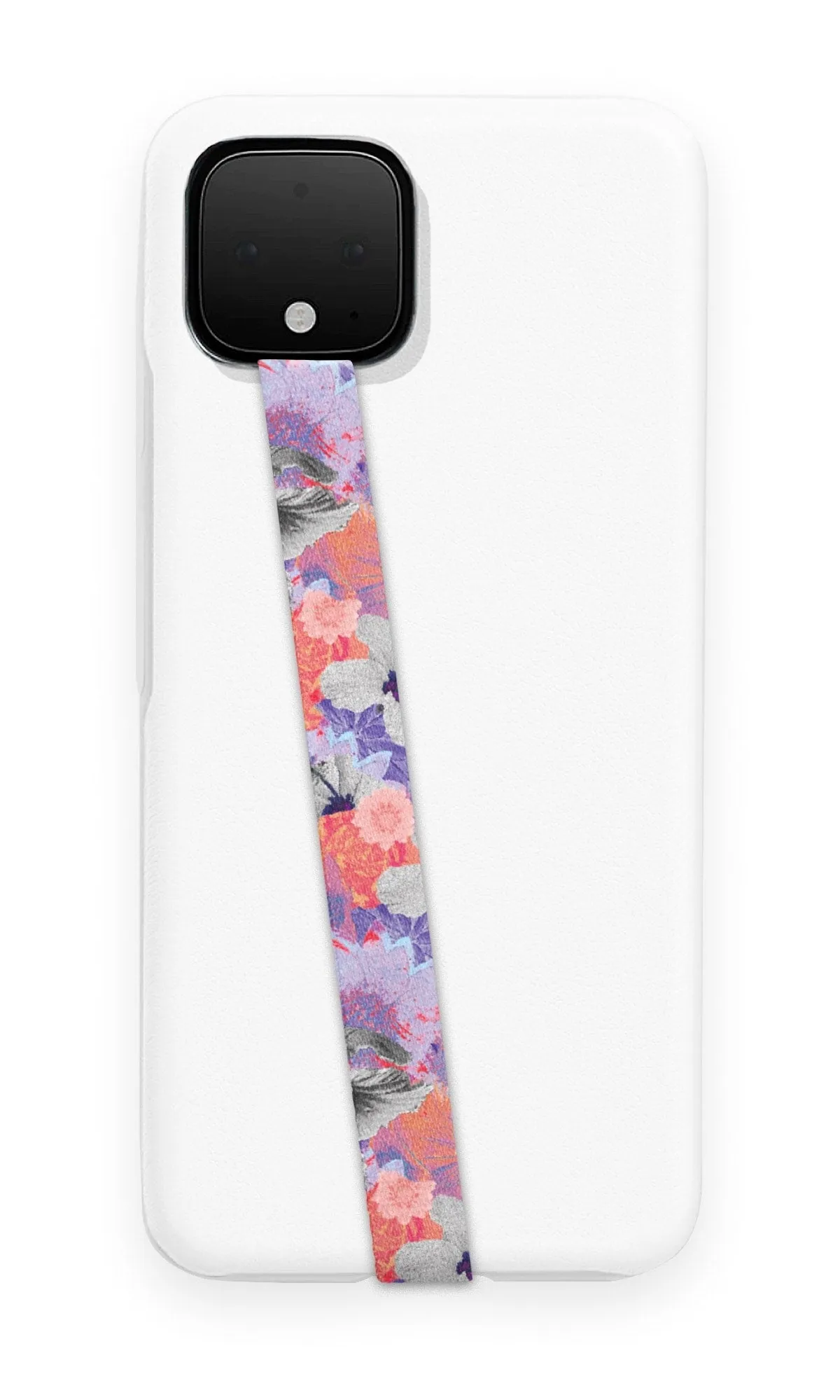 Neon Bloom Phone Strap