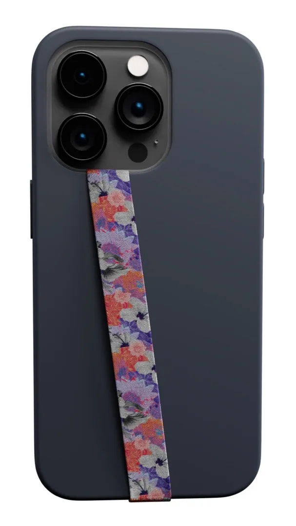 Neon Bloom Phone Strap