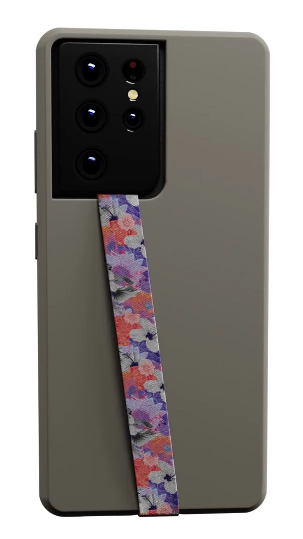 Neon Bloom Phone Strap