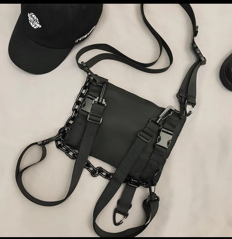 New Design! Functional Tactical Chest Bag Fashion Molle Vest Streetwear Bag Waist Pack Wild Chest Rig Bag