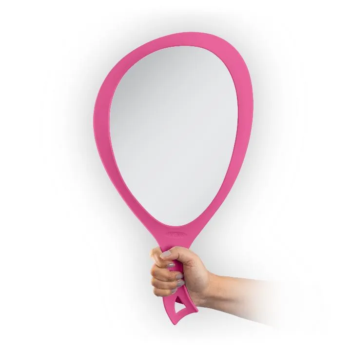 NEW Large Teardrop Handheld Mirror with Hanging Handle