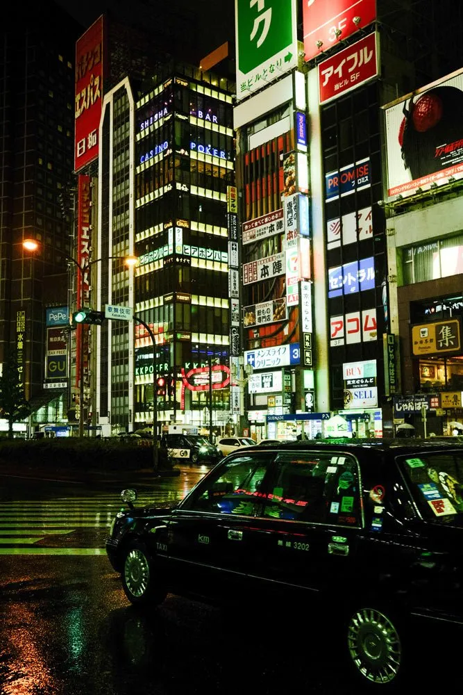 Night Drive Plexi Glass Wall Art