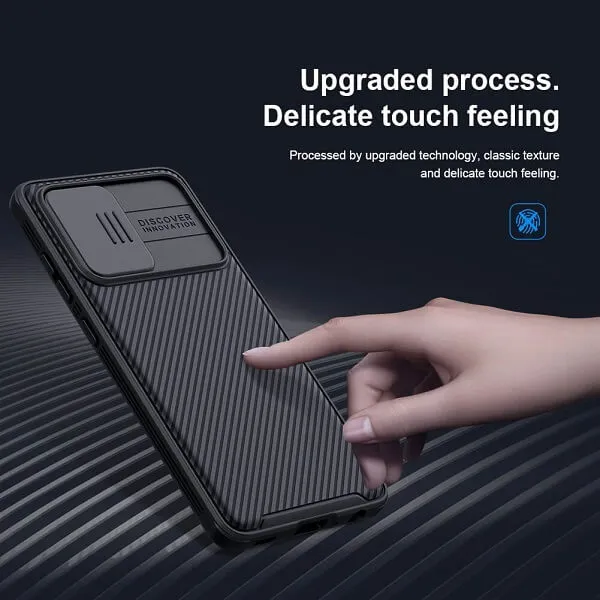 Nillkin Samsung Galaxy A52 5G Case, CamShield Series Slim Stylish Protective Case with Slide Camera Cover (Black)