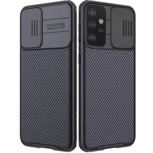 Nillkin Samsung Galaxy A52 5G Case, CamShield Series Slim Stylish Protective Case with Slide Camera Cover (Black)