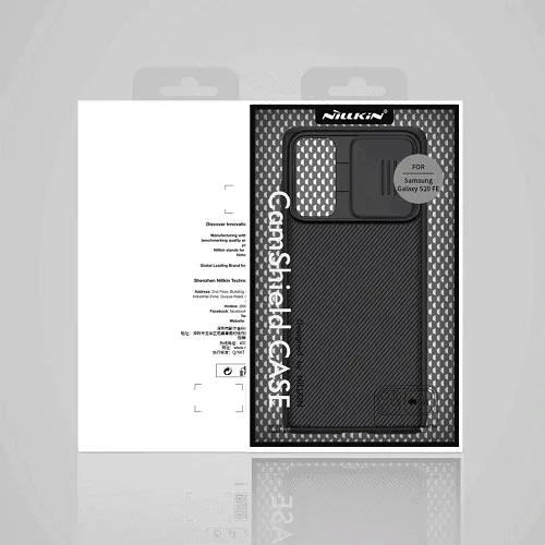 Nillkin Samsung Galaxy S20 FE 5G Case, CamShield Series Slim Stylish Protective Case with Slide Camera Cover (Black)